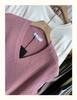 Xiao Wang's 19364 Spring Korean Plus Size V-Neck Casual Loose Knit Sweater Vest