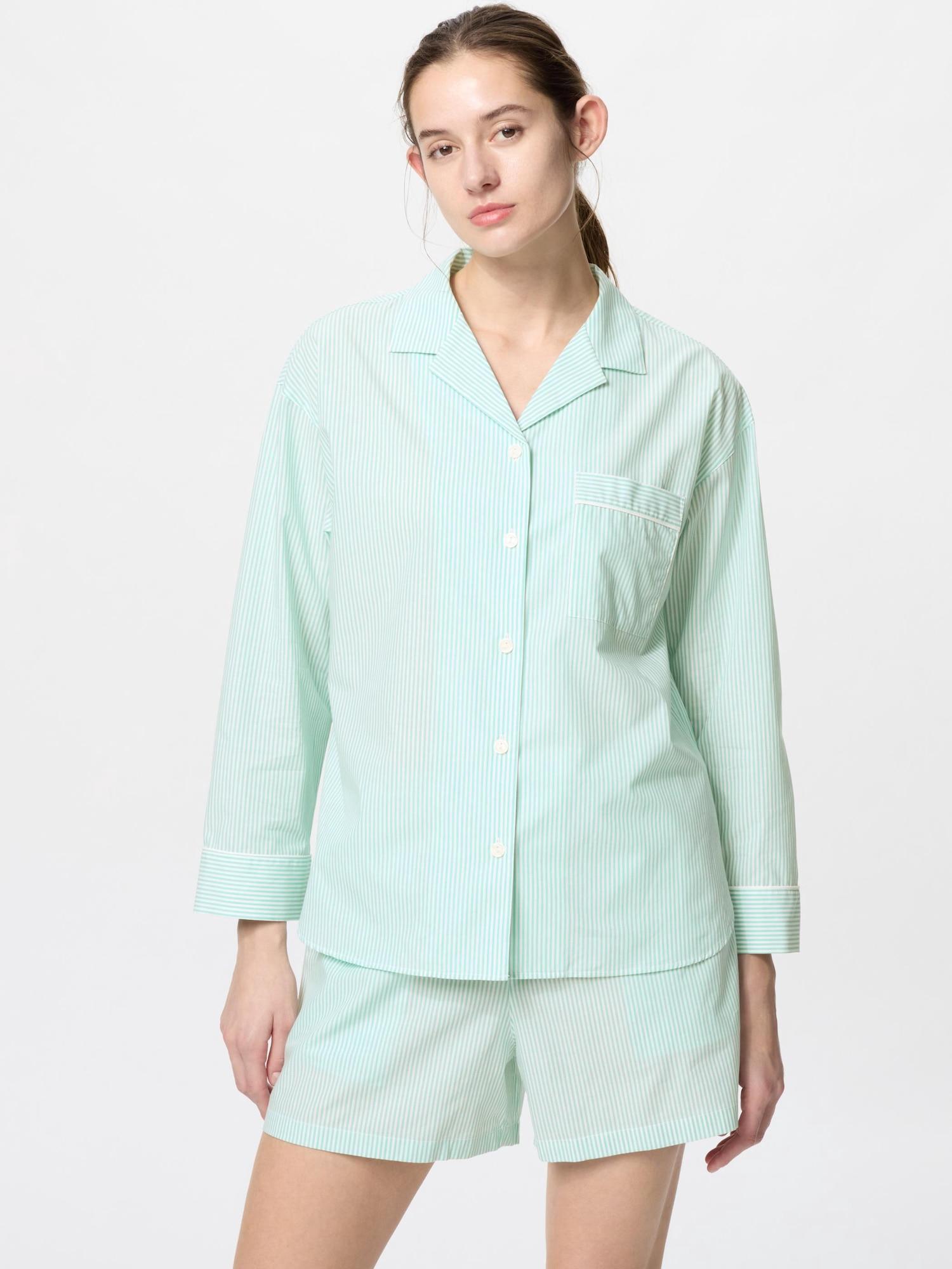 

Uniqlo Япония Пижама Длинный Рукав 52 GREEN/XS