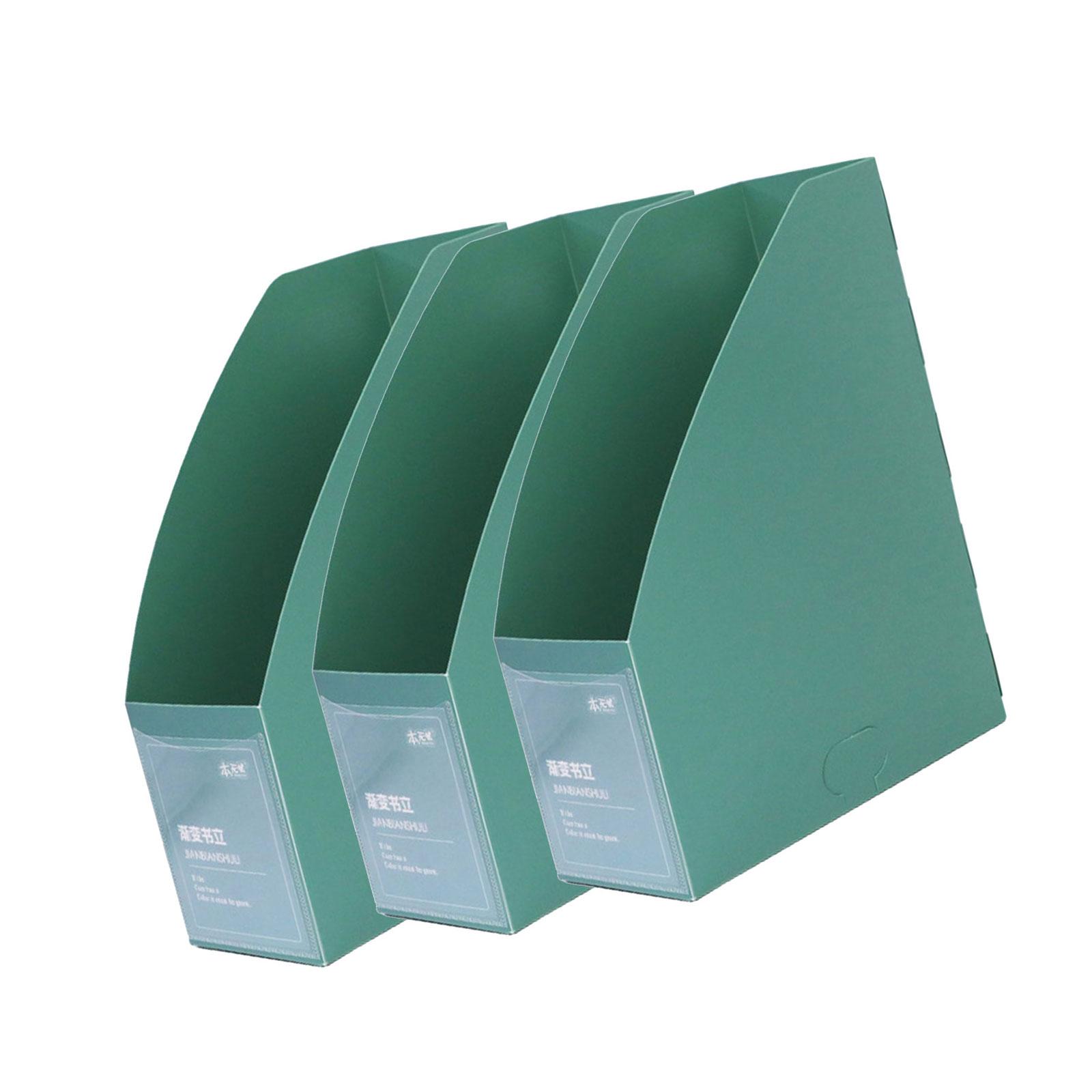 3 шт. настольный держатель для журналов, органайзеры для документов, ящик для хранения, экономящий место, подставка для журналов, настольные органайзеры