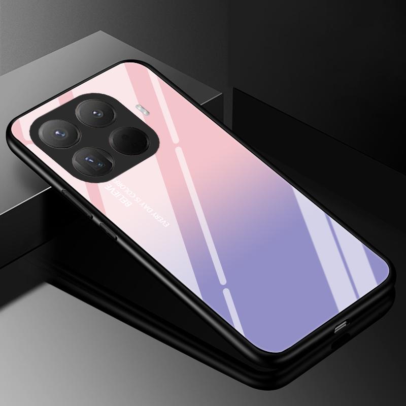 Tempered Glass Phone Case For Xiaomi 15T Pro 5G Cover Luxury Hard PC Fundas Back Bumper For Xiaomi 15T 15TPro  Mi 15TPro Coque