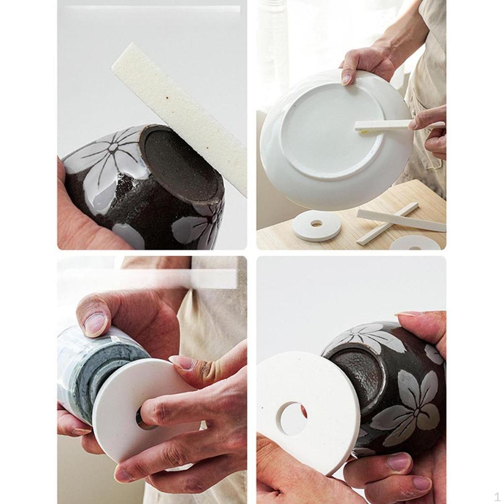 Hand Sanding Block for Pottery Polishing Pad DIY Crafts Furniture Home Arts Practical Supplies