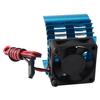 Metal 540 Brushless Motor Heatsink Part with Cooling Fan for 1/10 HSP RC Car