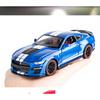 1/32 Ford Mustang Shelby GT500 Supercar High Simulation Car Model Alloy Pull Back Kid Toy Car 4 Open Door Children's Gifts