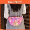 Fashionable Childrens Trendy Chest Bag Featuring Colorful Anime Prints Kids For