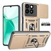 For ZTE Blade A35e Case ZTE Blade A35 Cover ZTE Blade A55 Magnetic Ring Holder Armor Phone Case Slide Camera Protect Back Cover