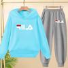 Children's Pullover Pink Coat Hoodie Sweatshirt Top + Pants Boys Girls Toddler 3-12Yrs Clothes Casual Sports Jogging Fashion Set