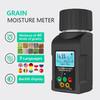 Digital Grain Moisture Meter 40 Grains Tester ±0.5% Accuracy Temperature with Data Storage for Wheat Corn Soybean Cocoa Beans