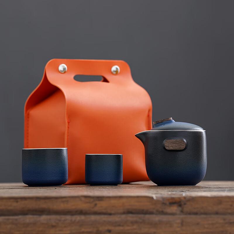 Gong Li Portable Ceramic Tea Set