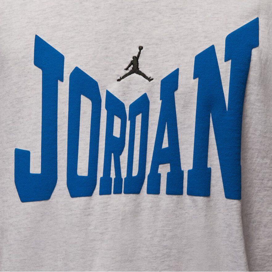 Jordan Brooklyn T Shirts Men's White Crew Neck Moderate HV3895-051