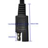 Motorcycle USB Chargers Universal SAE To USB Converter Cable SAE Quick Extension Cord 5V 2A for Cellphone