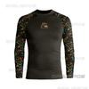 Ανδρικό Rash Guard με Μακριά Μανίκια UPF 50 για Surfing, Κατάδυση, Κολύμβηση, Αντηλιακή Προστασία, Γρήγορο Στέγνωμα, Κορυφή Στολή