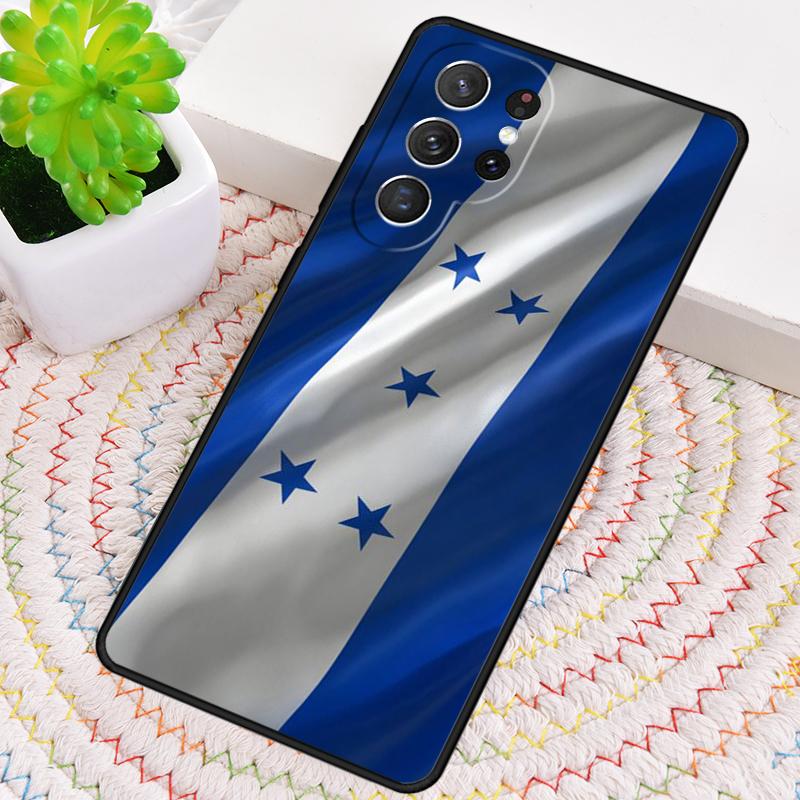 Honduras National Flag Silicone Phone Case For Samsung Galaxy note 10 pro S26 S25 S24 S23 S22 S21 Plus S25Ultra Capa Cover