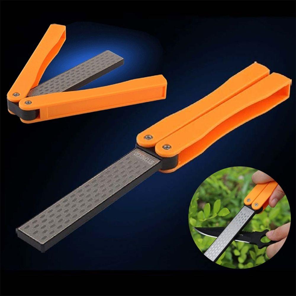 Pocket Size Double Side Grindstone 400/600 Grit Grinding Tools Sharpening Stone  Outdoor Tools