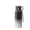 Stainless Steel Insulated Water Bottle 600/1000/1500ml Leak Proof Thermos Bottle Portable With Rope Handle