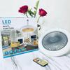 LED Ceiling Fan with Lights 30W Ceiling Fan Lights with Remote Control 3 Color Dimmable for Living Room Dining Room Bedroom Office