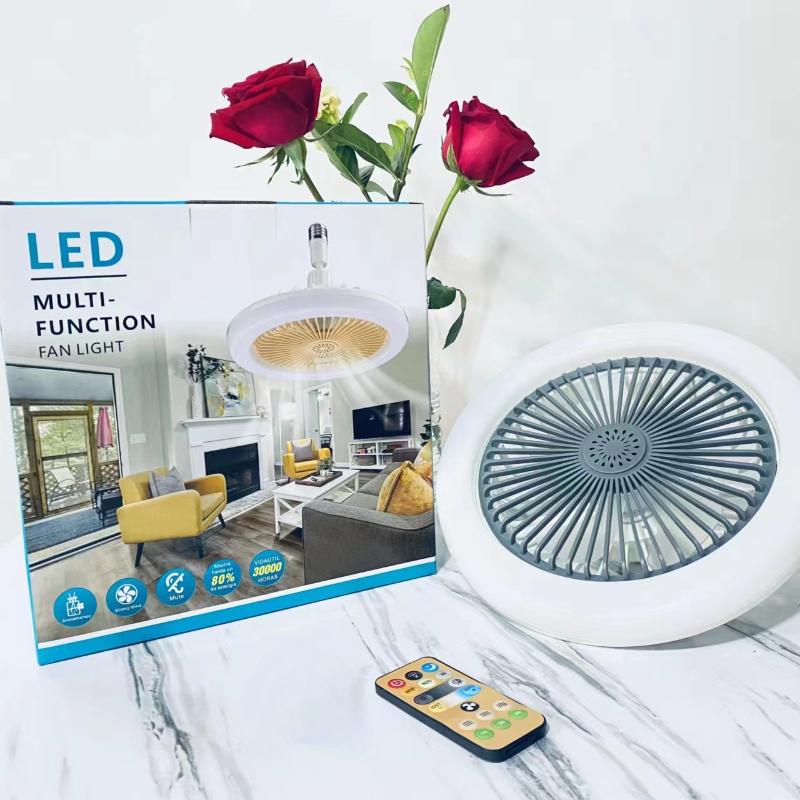 LED Ceiling Fan with Lights 30W Ceiling Fan Lights with Remote Control 3 Color Dimmable for Living Room Dining Room Bedroom Office