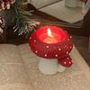 Simulation Small Of Mushroom Home Decoration Candlestick Resin Decoration Crafts
