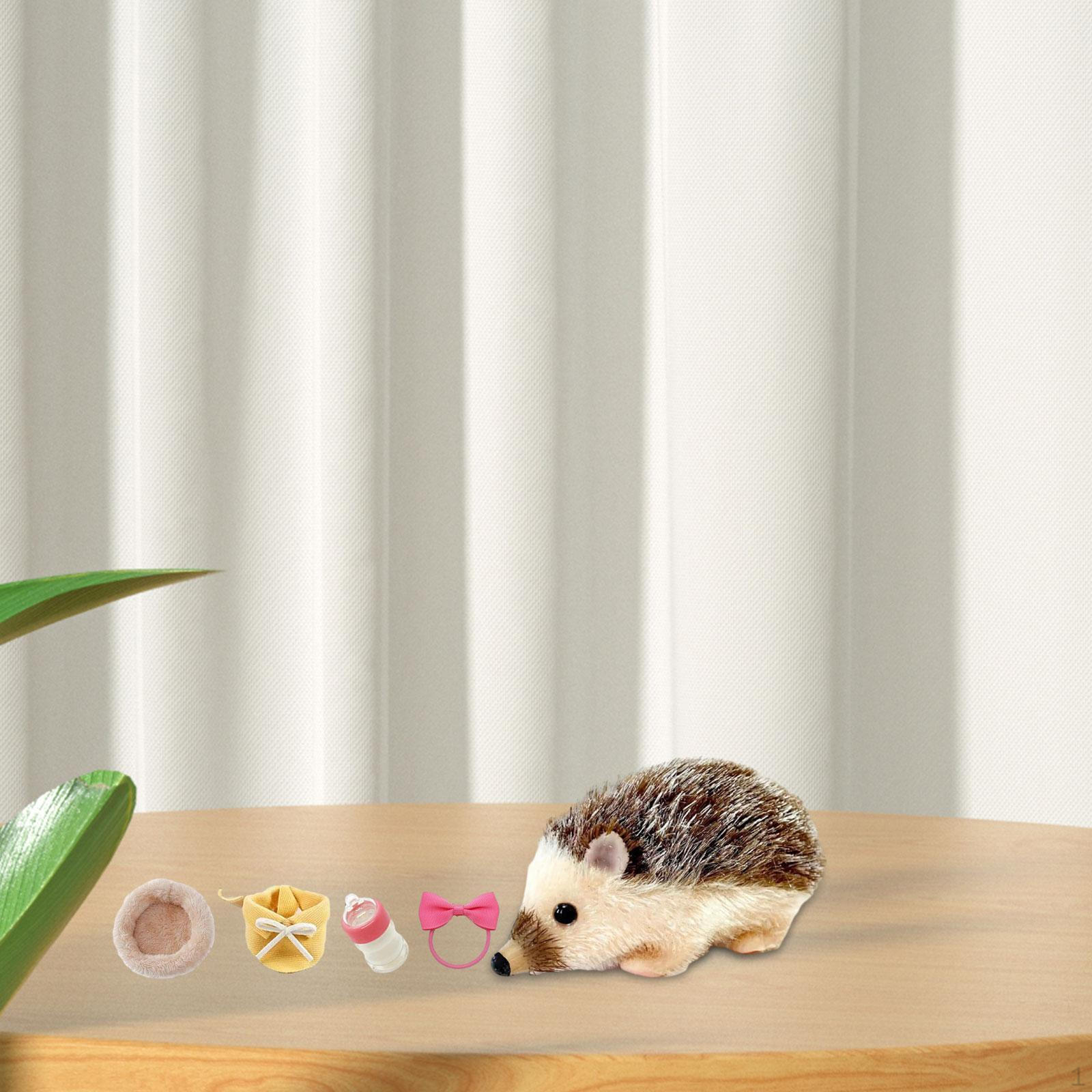 

5 Reborn Hedgehog Toy Baby Funny Lifelike Realistic Soft Silicone Cute Animal Doll