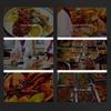 Flat Headwear Chef Hat Boat Shape Hotel Chef Hat Kitchen Forward Cap Catering Waiter Hat  Cafe
