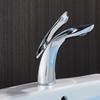 Creative Basin Faucets Bathroom Sink Waterfall Cold and Hot Mixer Water Tap Crane Single Hole Deck Mounted