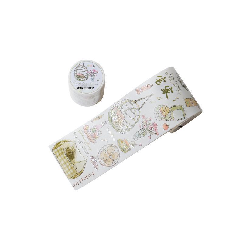 Twilight Retro European Style DIY Planner Tape - Slow Life Diary Series (4 Types)