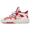 Coca Cola X Bastard Mid Top Sports Casual Shoes Mens Red White 11928088-9