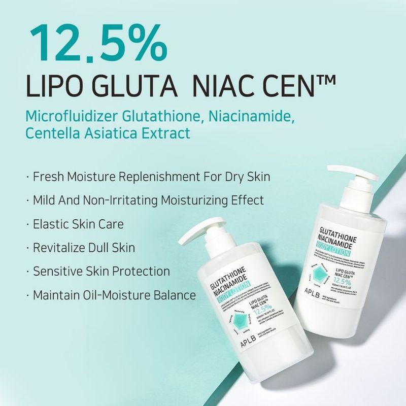 APLB - Glutathione Niacinamide Body Lotion Bundle Set