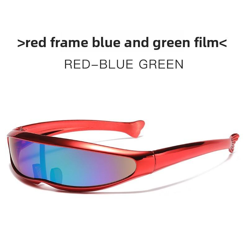 Future Style Sunglasses For Outdoor Sports With Uv400 Protection For Party And Rave Fans