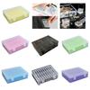 Stylish 30 Compartment Clear Organizers Box Sturdy Plastic Storage Case Portable for Jewelry Beads Desk Accessories