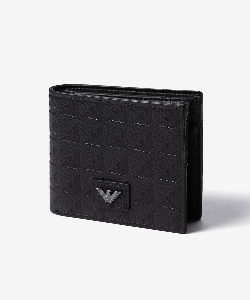 Wallet EM001741 AF14774 COINPOCKET WALLET [Emporio Armani] Bi-fold Men's BLACK/Black [Used]
