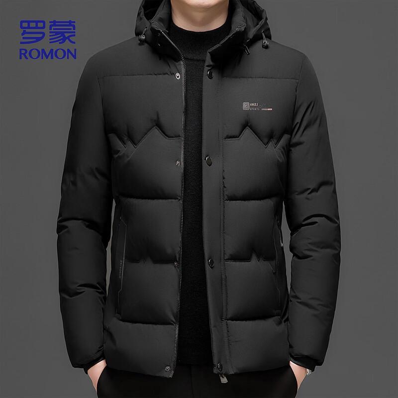 ROMON Men's Business Casual Padded Winter Jacket