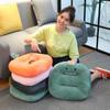 Cute Cartoon Shape Chair Cushion Animal/Fruit Student Seat Cushions Sofa Back Pillows Mat Indoor Floor For Home Office Car Café