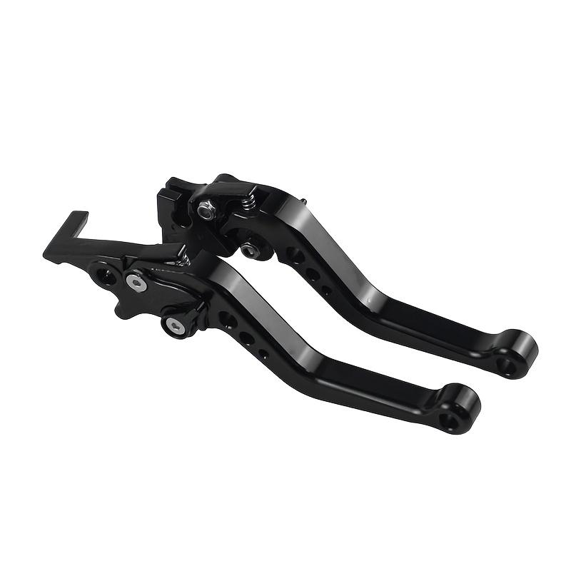 

Регулируемые рычаги тормоза и сцепления для мотоцикла, из алюминиевого сплава - Улучшают управление и безопасность - Отличный подарок для мотоциклистов чёрный