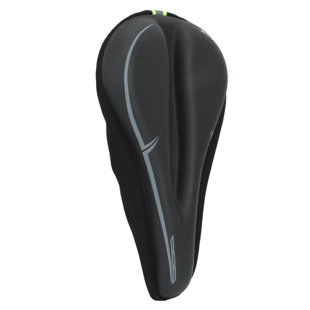 Bike Seat Cover Memory Foam Grey Black Soft Bicycle Saddle Pad for Bike Men Women