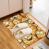 1PC Custom Name "Mad Potato Faces" Theme Floor Mat Ideal for Living Room, Game Rooms, Office, Bedroom, Floor Mat Playful Design