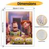 Disney Toy Story Digital Oil Painting Art Kit Handmade Coloring Painting Home Decor