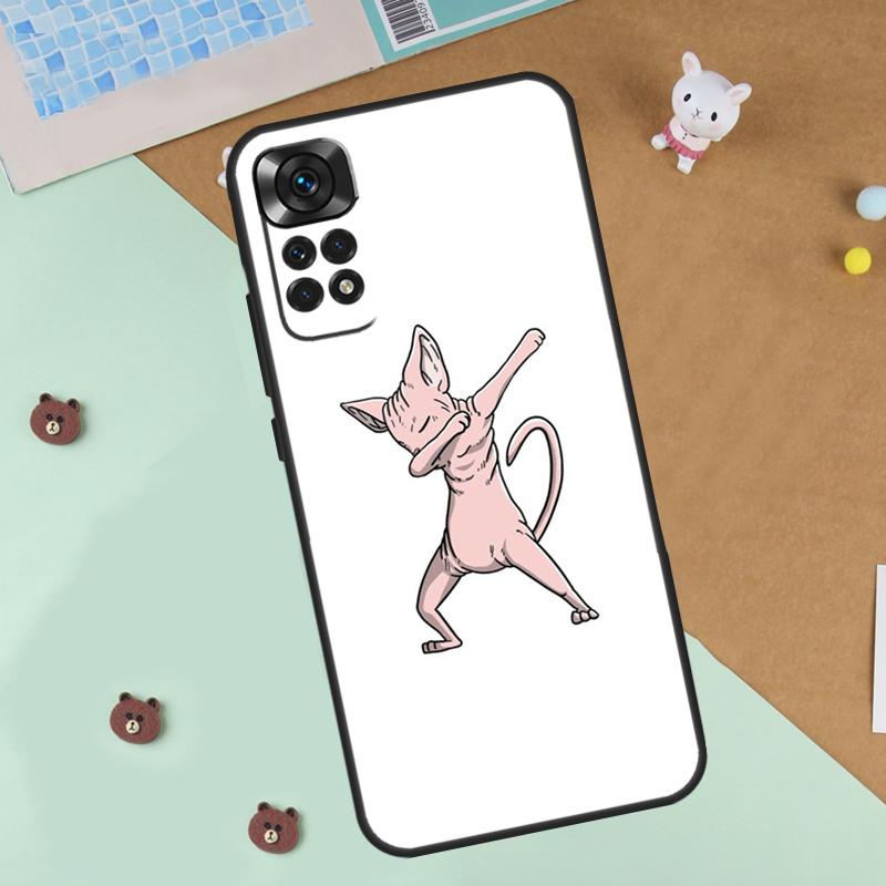 

Sphynx Cat Case For Xiaomi Redmi Note 14 13 12 9 10 11 Pro 10S 11S 12S Cover For Redmi 13C 10C 12C 14C Redmi 12C