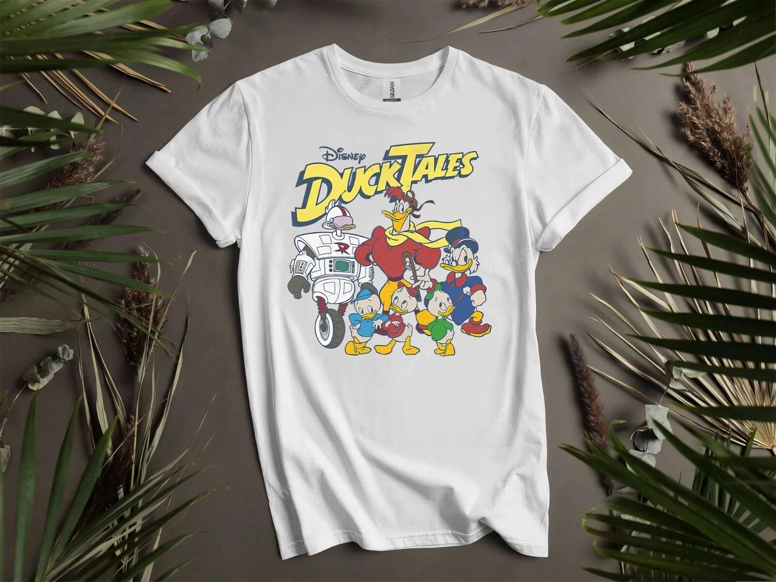 Disney DuckTales Characters Group T-shirt T shirt Men Women Unisex Tshirt K181 XS