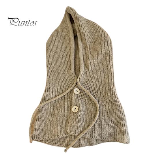 

Женская зимняя шапка-балаклава, толстая теплая вязаная застежка на пуговицы, ветрозащитная, велосипедная, регулируемая, полная защита, для путешествий на открытом воздухе, для катания на лыжах в холодную погоду хаки