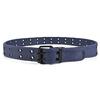 Double Row Canvas Waist Belt Metal Buckle Woven Belts Double Row Buckle Belt  Leisure Wear
