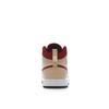 Jordan 1 Mid PS Beige Red Kids Sneakers 640734-201