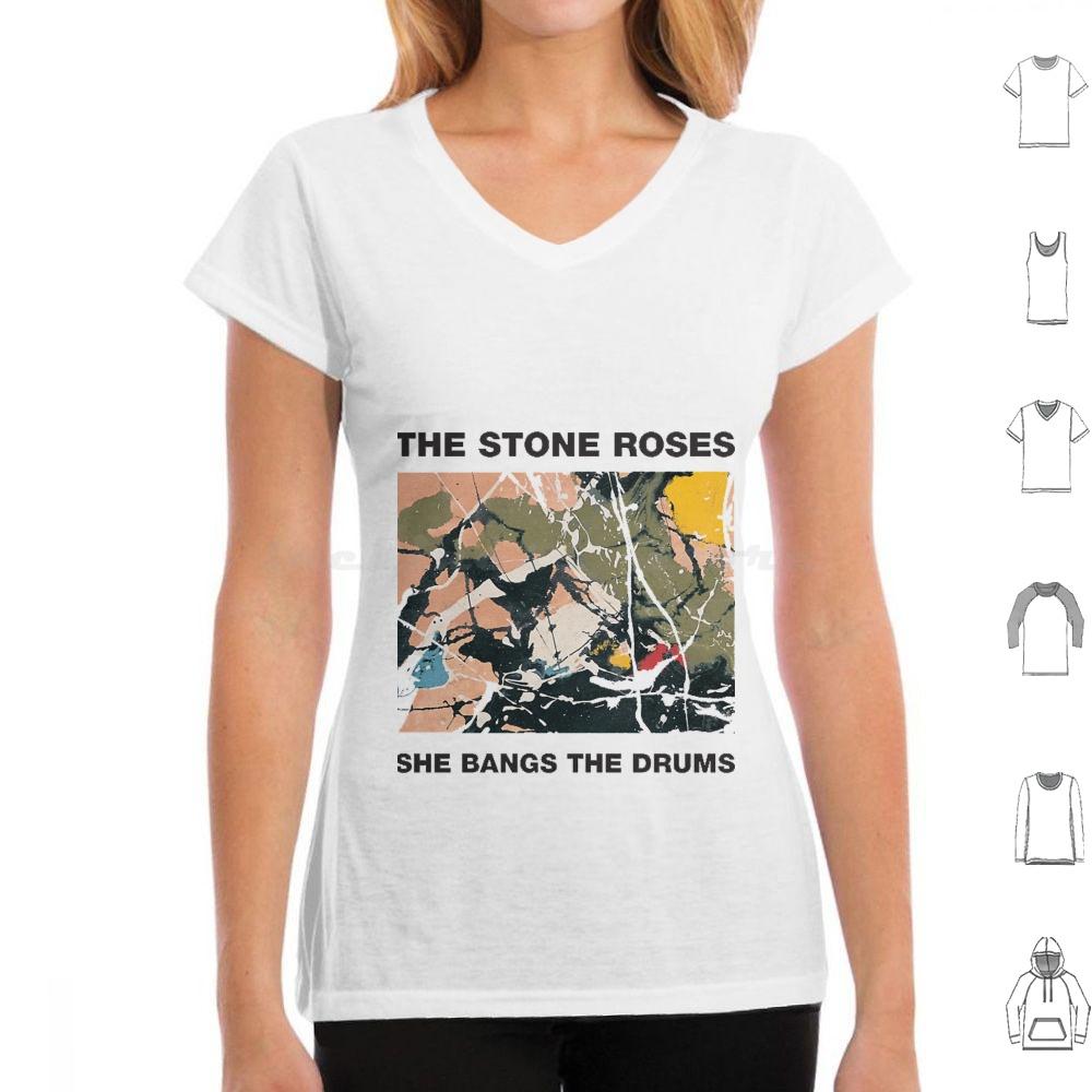 

Trending She Bangs The Drums T Shirt Big Size 100% Cotton The Stone Roses Stone Roses The Stone Roses Galaxy Stone Madchester 4XL