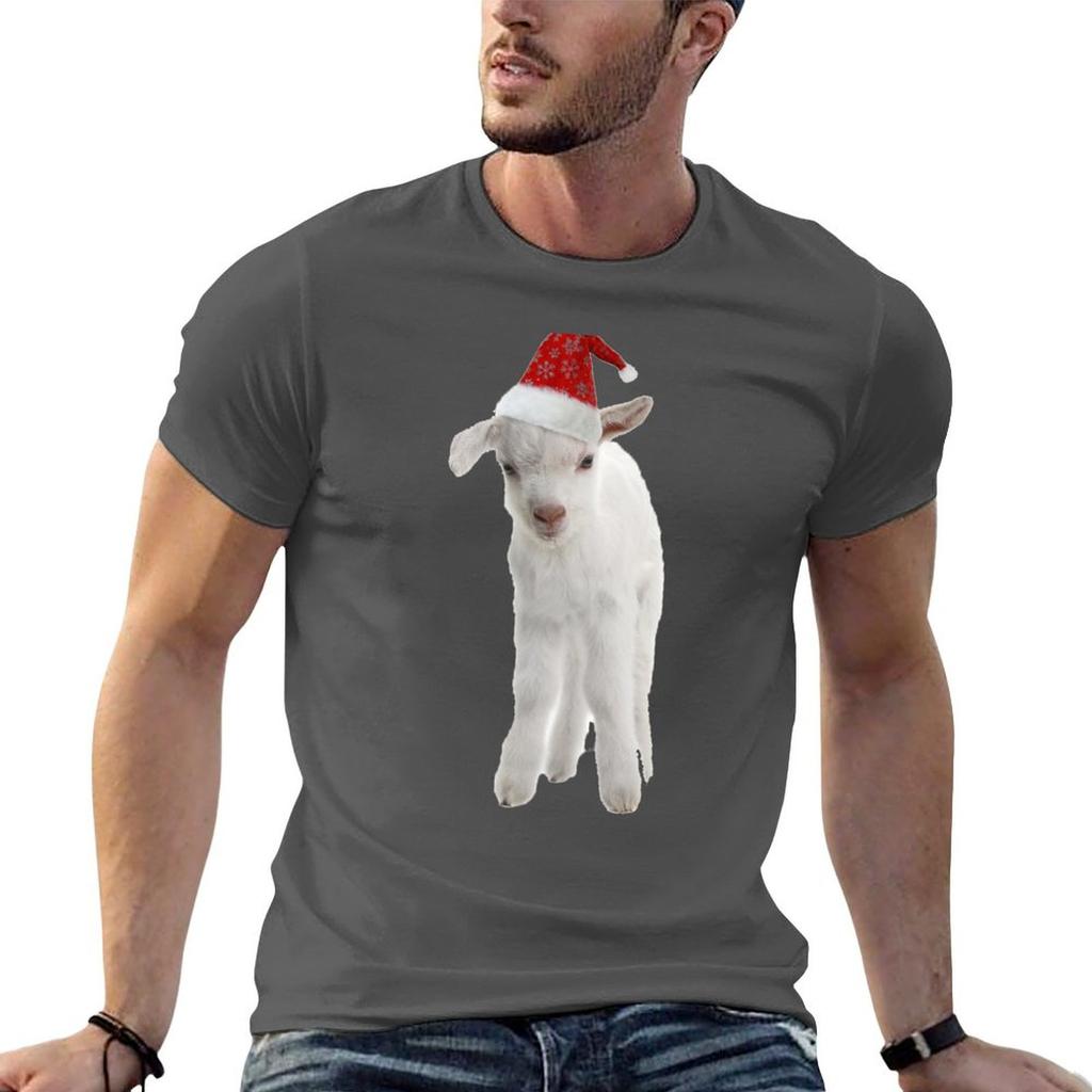 goat christmas TShirt t shirts designer cotton t shirts Unisex 100 funny t shirts dark humor Tshirt