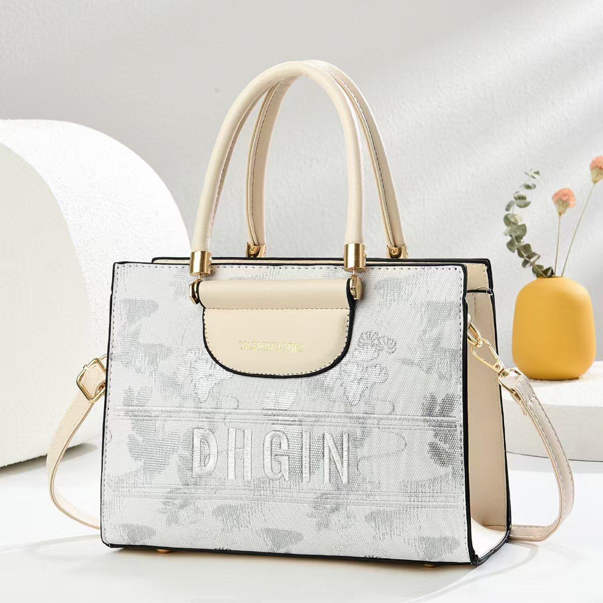 

New Design Easy Print Trendy Style Handbag High-end Color Matching Casual Shoulder Bag with Large Capacity Crossbody Bag .