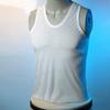 Southeast Asian Men's Sleeveless Sweat-Wicking Cotton-Like Sports Vest