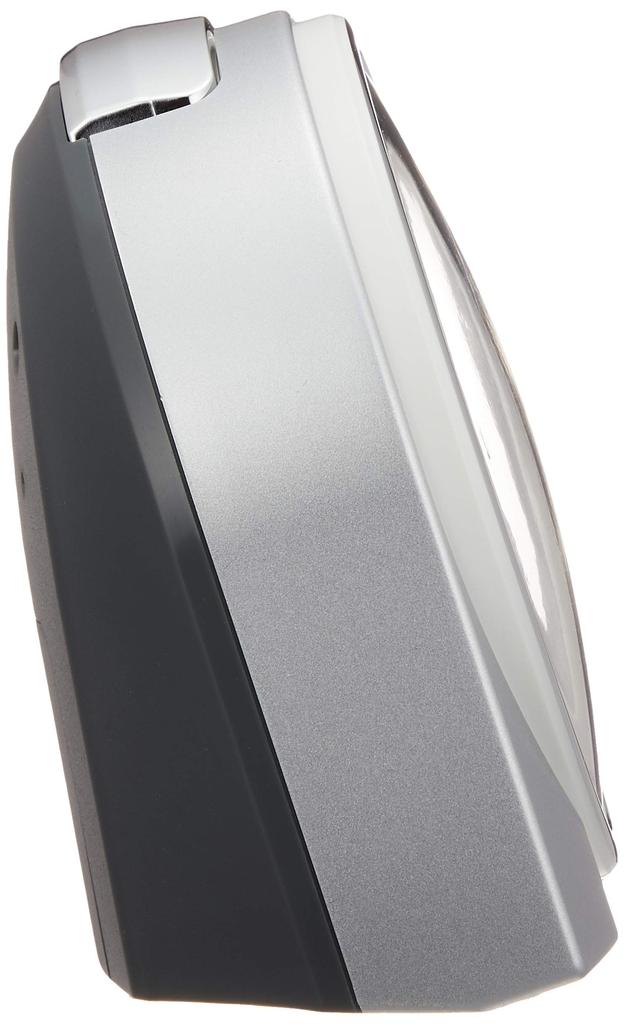RHYTHM Citizen Budík Rádiové hodiny Vždy zapnuto v noci Nemrina Ring Stříbrný 125x121x73mm CITIZEN 4RL432-019