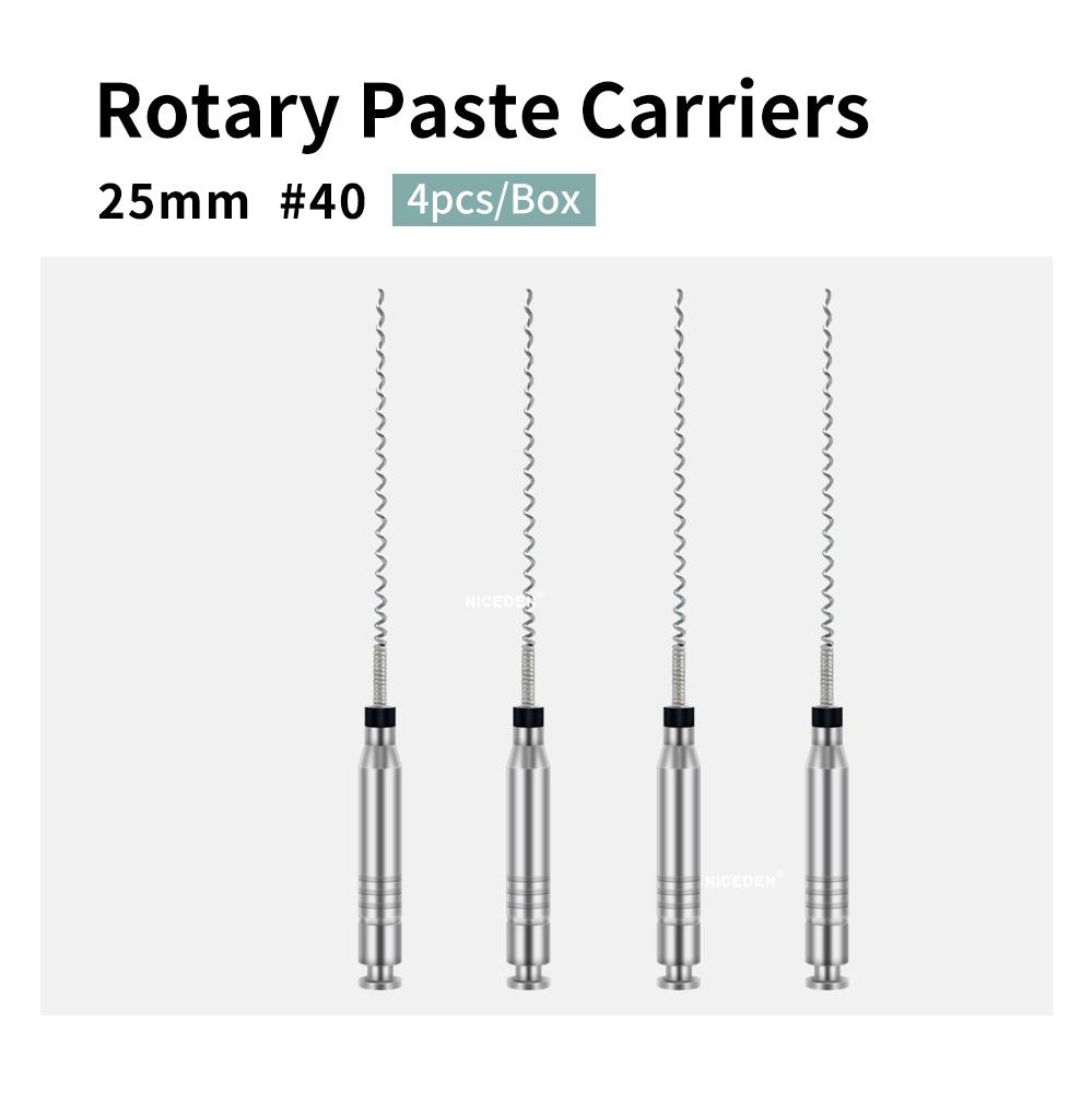 NICEDEN Dental Endodontic Drill Gates Glidden Peeso Reamers Rotary Paste Carriers 32mm/25mm Engine Use Stainless Steel Endo Files