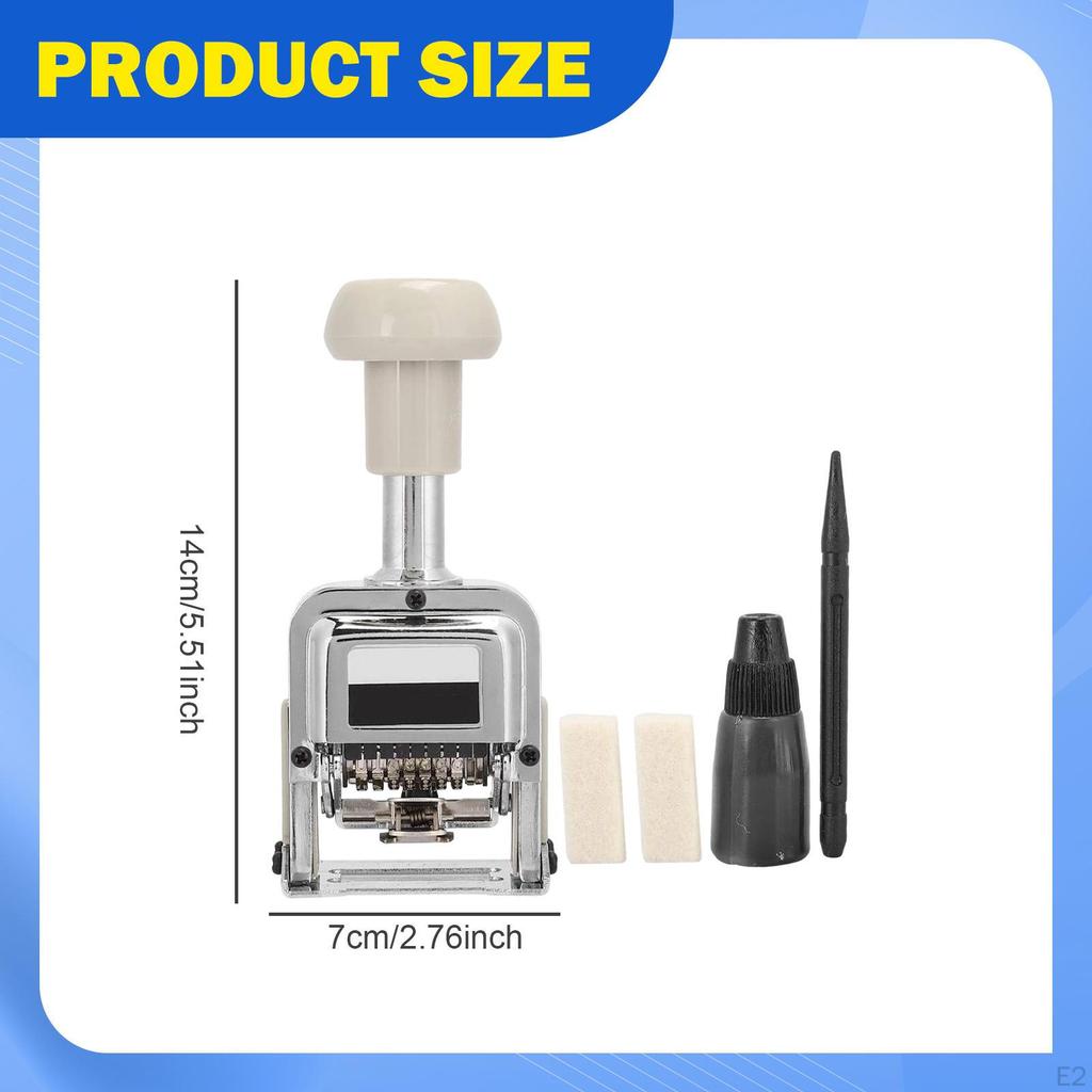 Auto Number Stamp Automatic Numbering Machine Professional Office Equipment for