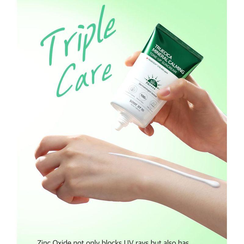 SOME BY MI - Truecica Mineral Calming Tone-Up Suncream