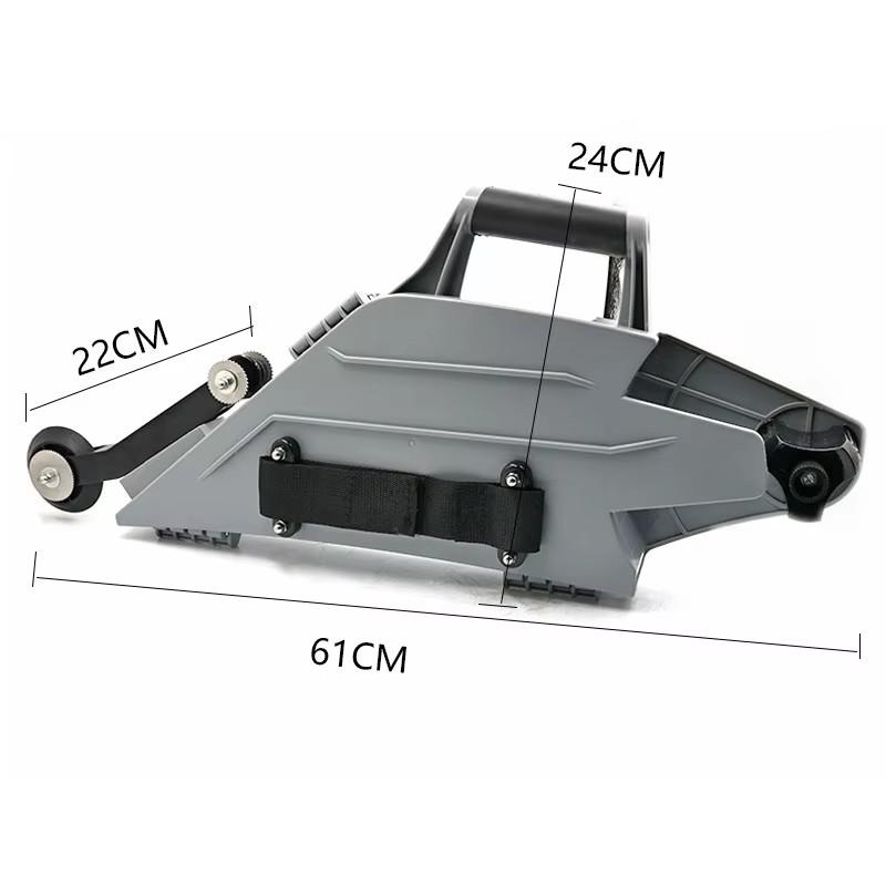 

Drywall Taping Tool Gypsum Board Joint Tool Floor Caulking Splicing Compression Clamping Instrument Floor Joint Tape сірий